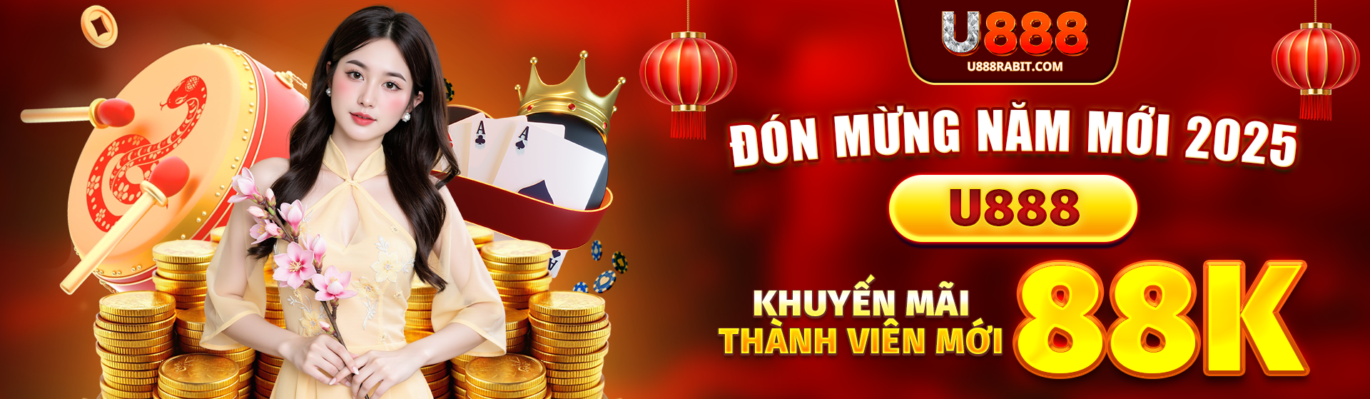 U888 Khuyến mãi thành viên mới 88k